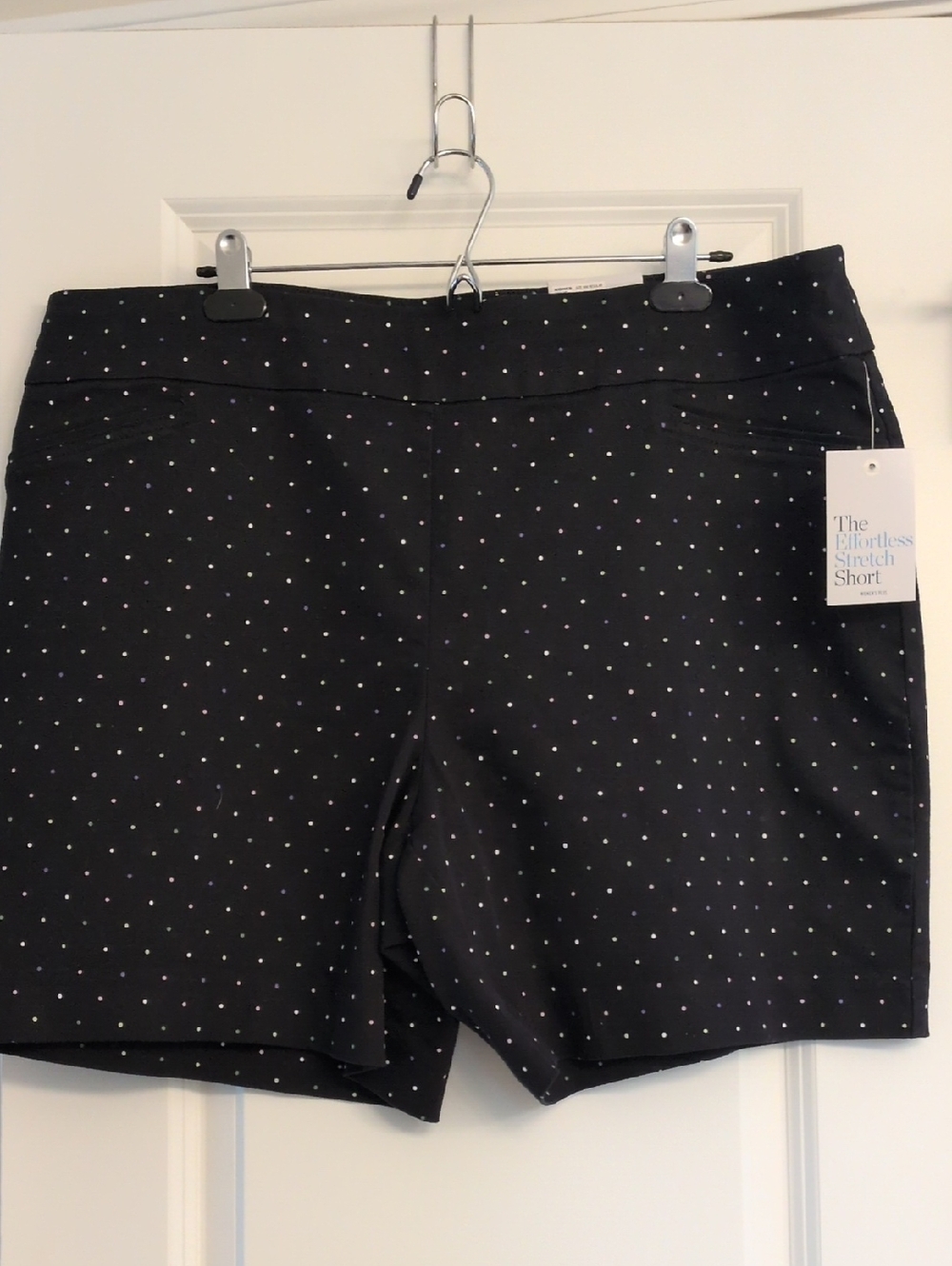 NWT - Croft & Barrow 18W Women's Plus Regular Waist Stretch Shorts